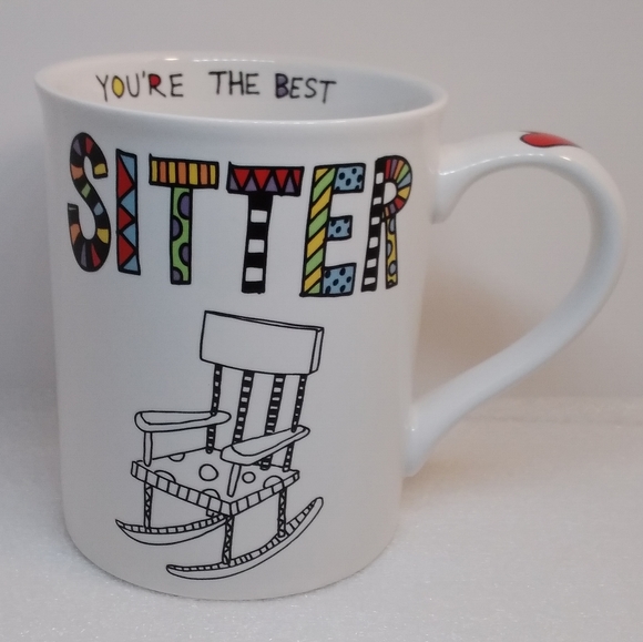 Our Name Is Mud Grandfather Mug - Lorrie Veasey Cuppa Doodle Design, 4.5 Inch Porcelain - View #4